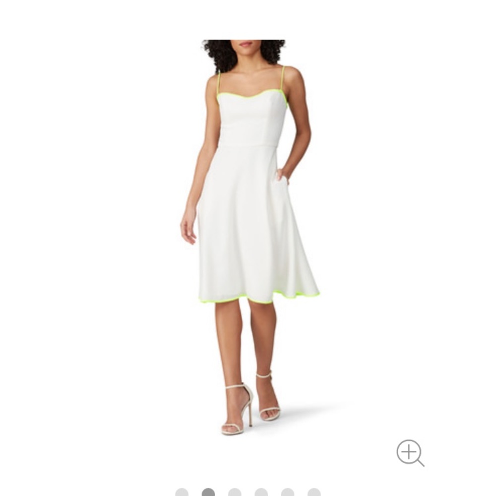 Black Halo “quill” dress